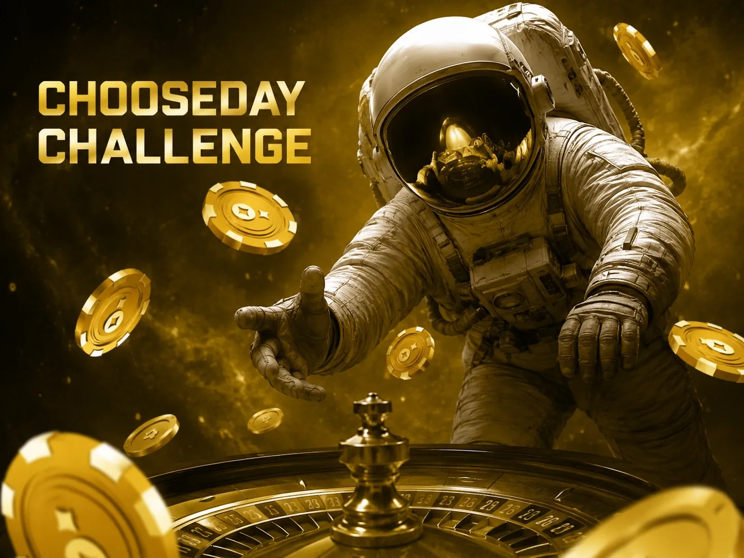 Justcasino chooseday challenge